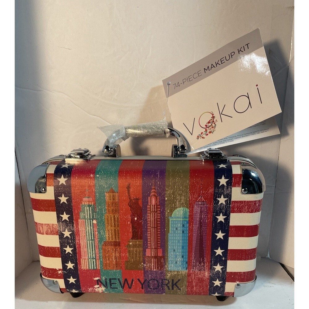 Vokai74 Piece Makeup Kit Gift Set, Brushes, Eye Shadows, Lipstick &‎ More